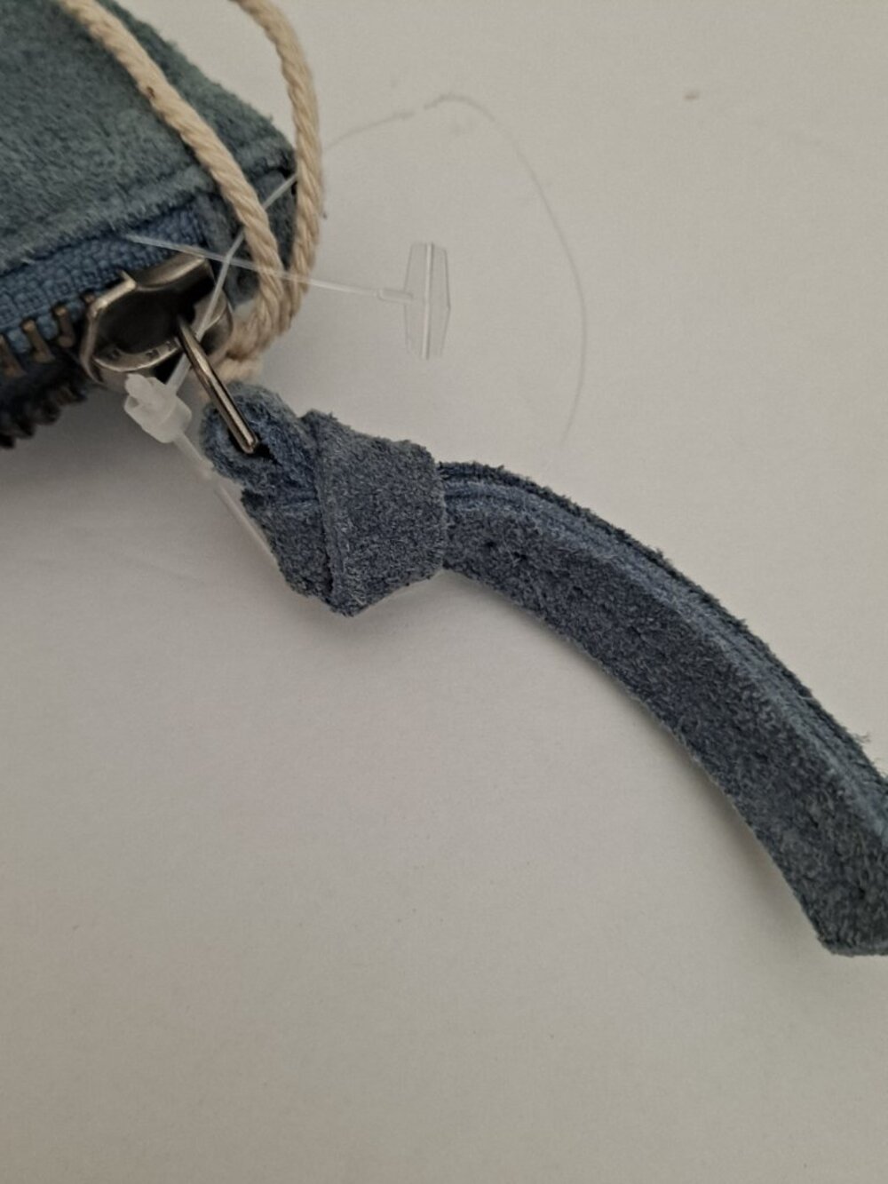 Free People suede leather zip pouch - Picture 8 of 15